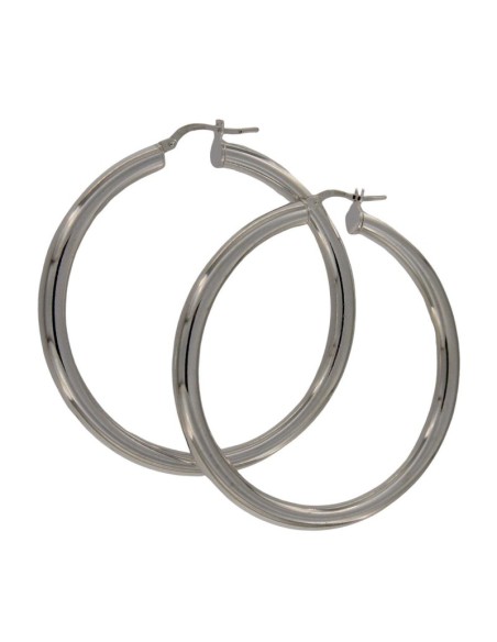 CRI-838 - CRIOLLA DE PLATA LISA DE 4 MM X 4 MM Y 40 MM