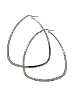 CRI-864 - CRIOLLA DE PLATA CON MOTIVO DE TRIÁNGULO REDONDEADO DE 48 MM X 41 MM 2