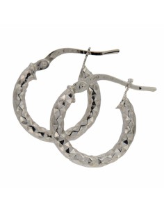 CRI-829 - CRIOLLA DE PLATA DIAMANTADA 3 MM X 3 MM DE 10 MM  2