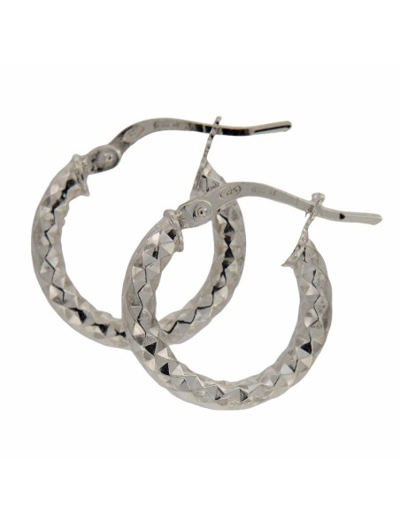 CRI-829 - CRIOLLA DE PLATA DIAMANTADA 3 MM X 3 MM DE 10 MM 