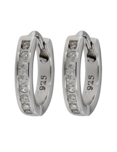 CRI-1081 - CRIOLLA DE PLATA CON CIRCONITA DE 10 MM