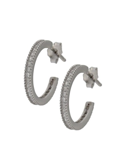 CRI-995 - CRIOLLA DE PLATA CON CIRCONITA DE 12 MM