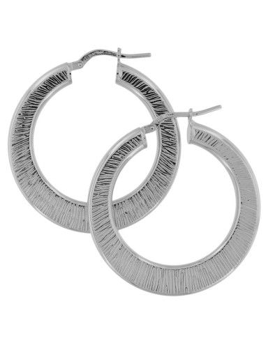 CRI-1293 - CRIOLLA DE PLATA DIAMANTADA DE 30 MM EXT.