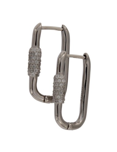 CRI-720 - CRIOLLA DE PLATA CON FORMA DE ÓVALO CON DETALLE DE CIRCONITA 