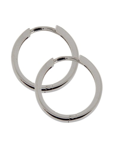 CRI-1196 - CRIOLLA DE PLATA LISA DE 15 MM