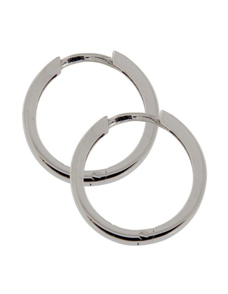 CRI-1196 - CRIOLLA DE PLATA LISA DE 15 MM