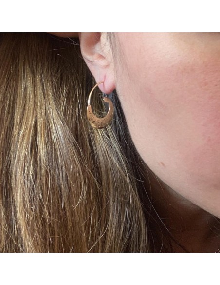 CRI-320 - CRIOLLA DE PLATA CHAPADA EN ORO SIN CIERRE