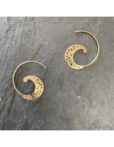 CRI-320 - CRIOLLA DE PLATA CHAPADA EN ORO SIN CIERRE