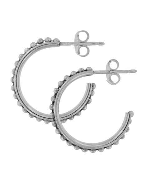 CRI-1166 - CRIOLLA DE PLATA CON BOLITAS DE 10 MM