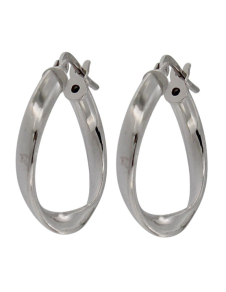 CRI-746 - CRIOLLA DE PLATA LISA VOLETADA DE 15 MM DIÁMETRO