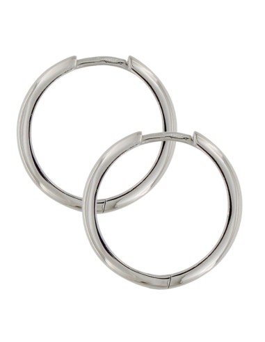 CRI-1192 - CRIOLLA DE PLATA LISA DE 15 MM