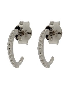 CRI-689 - CRIOLLA DE PLATA CON ABERTURA TRASERA Y MOTIVO DE BOLITAS UNIDAS