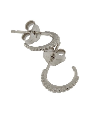 CRI-689 - CRIOLLA DE PLATA CON ABERTURA TRASERA Y MOTIVO DE BOLITAS UNIDAS 