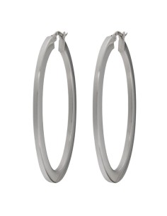 CRI-1037 - CRIOLLA DE PLATA CON MOTIVO OVALADO DE 25 MM X 40 MM