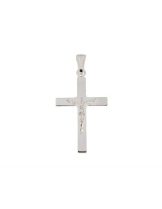 CRUZ-291 - CRUZ DE PLATA CON CRISTO DE 30 MM X 20 MM