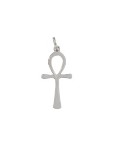 CRUZ-70 - CRUZ DE LA VIDA DE PLATA DE 30 MM X 15 MM