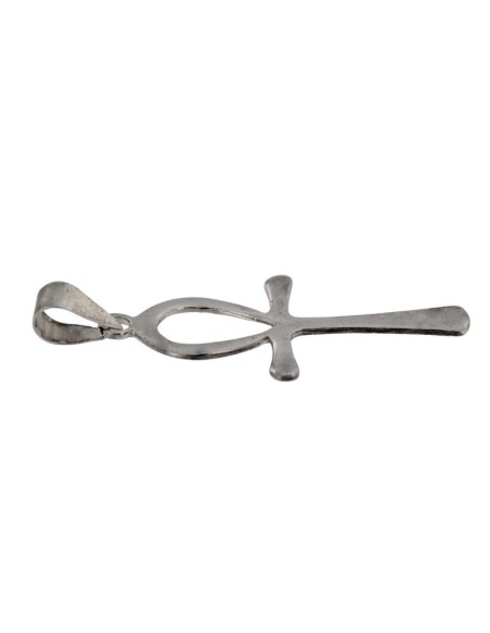 CRUZ-70 - CRUZ DE LA VIDA DE PLATA DE 30 MM X 15 MM
