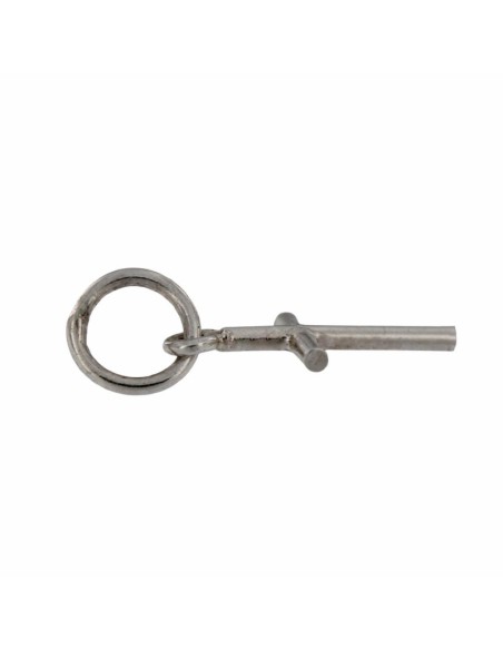 CRUZ-282 - CRUZ DE PLATA DE TUBO 12 MM X 8 MM