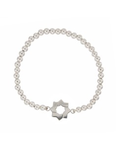 PUL-3446 - PULSERA DES ESTRELLA MUDEJAR DE 16 MM CON BOLA DE 4 MM