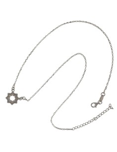 G-1726 - GARGANTILLA ESTRELLA MUDÉJAR DOBLE LISA 12 MM, 41 CM + ALARGADOR  2