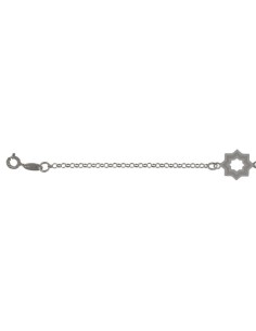 PUL-3860 - PULSERA LÁSER ESTRELLA MUDÉJAR SATINADA 16MM DE 18 CM