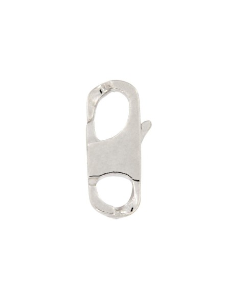 CLICK-7 - MOSQUETÓN DE PLATA 11 MM X 24 MM