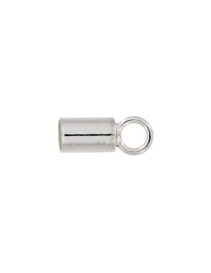 TU-3 - TUBO CON ANILLA DE PLATA 4 MM X 6 MM