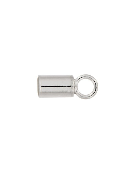 TU-3 - TUBO CON ANILLA DE PLATA 4 MM X 6 MM