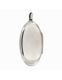 PAS-31 - PASTILLERO EN FORMA OVALADA PLATA DE 4.4 CM DE ALTO