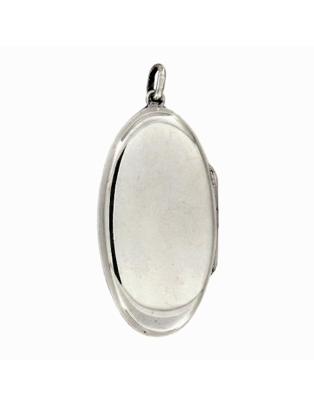 PAS-31 - PASTILLERO EN FORMA OVALADA PLATA DE 4.4 CM DE ALTO