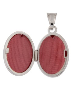 PAS-84 - PASTILLERO DE PLATA CON FORMA OVALADA 20 MM X 15 MM 2