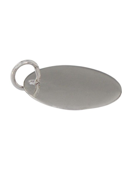 PLACA-20RO - PLACA DE PLATA RODIADA DE 20 MM DE DIÁMETRO