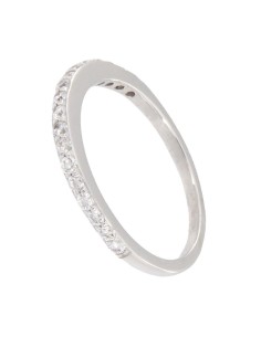 S-1871 - SORTIJA DE PLATA CON TIRA FINITA DE CIRCONITA