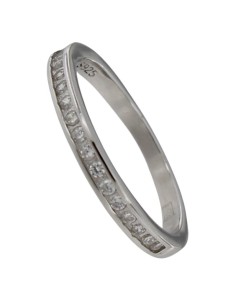 S-2187 - SORTIJA DE PLATA CON TIRA DE CIRCONITA 