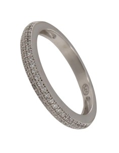 S-2256 - SORTIJA DE PLATA CON CIRCONITA DE 3 MM 
