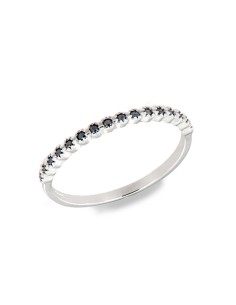 S-2039 - SORTIJA DE PLATA CON CIRCONITA NEGRA