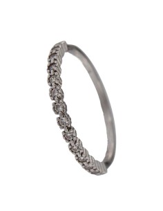 S-2010 - SORTIJA DE PLATA CON CIRCONITAS EN GARRAS RD