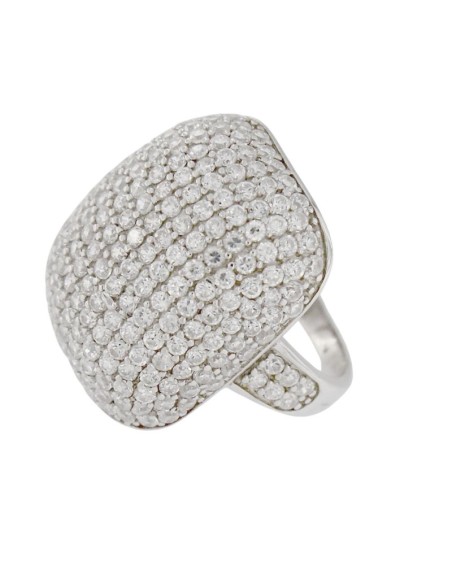S-1366 - SORTIJA DE PLATA CON CIRCONITA