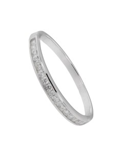 S-2136 - SORTIJA DE PLATA CON TIRA CIRCONITA 