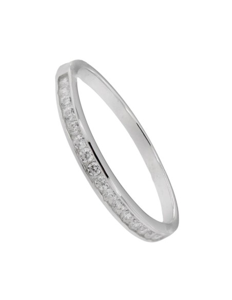 S-2136 - SORTIJA DE PLATA CON TIRA CIRCONITA 