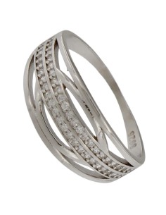 S-2243 - SORTIJA DE PLATA CON CIRCONITA 