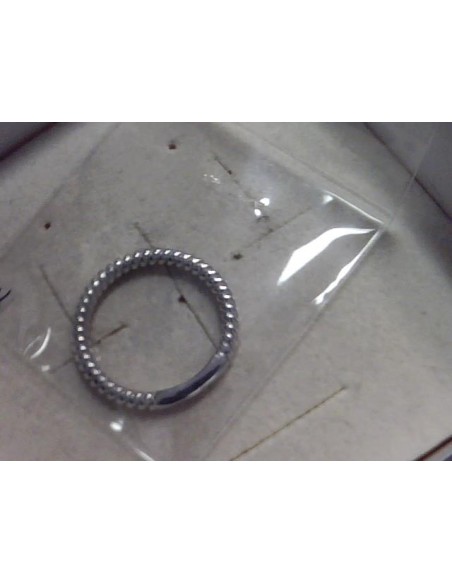 S-2226 - SORTIJA DE PLATA VOLTEADA CON PLACA
