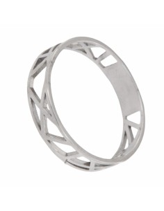 S-1861 - SORTIJA DE PLATA CON DIBUJOS CALADOS